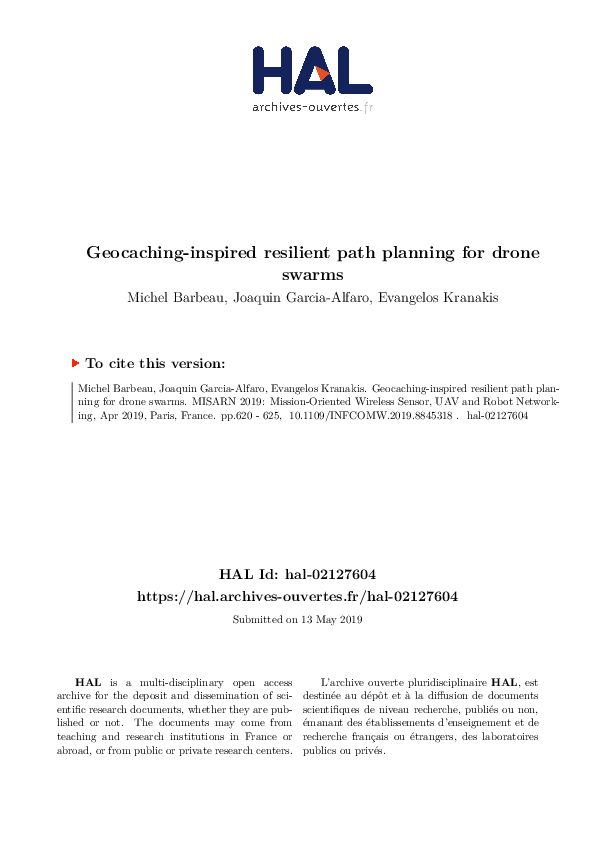 (PDF) Universal path planning for an indoor drone