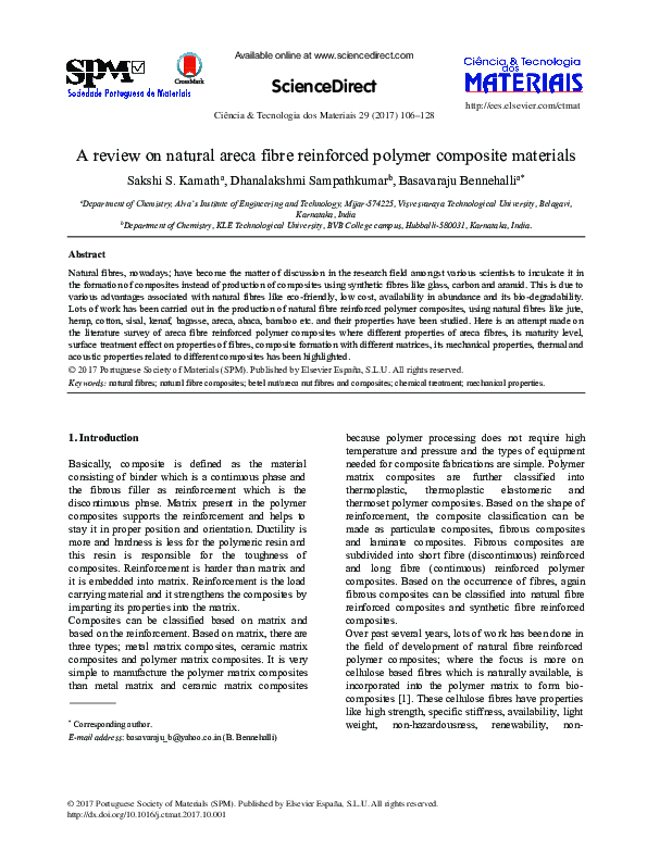 (PDF) A review on natural areca fibre reinforced polymer composite ...