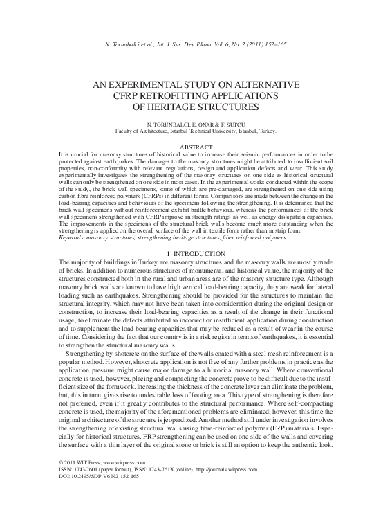 (PDF) An experimental study on alternative CFRP retrofitting ...