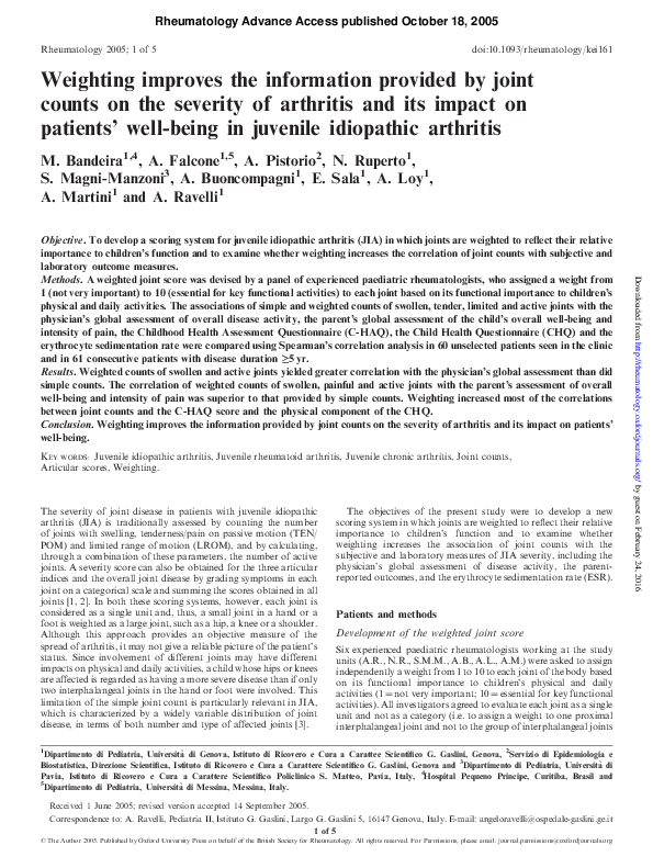 (PDF) Weighting improves the information provided by joint counts on ...
