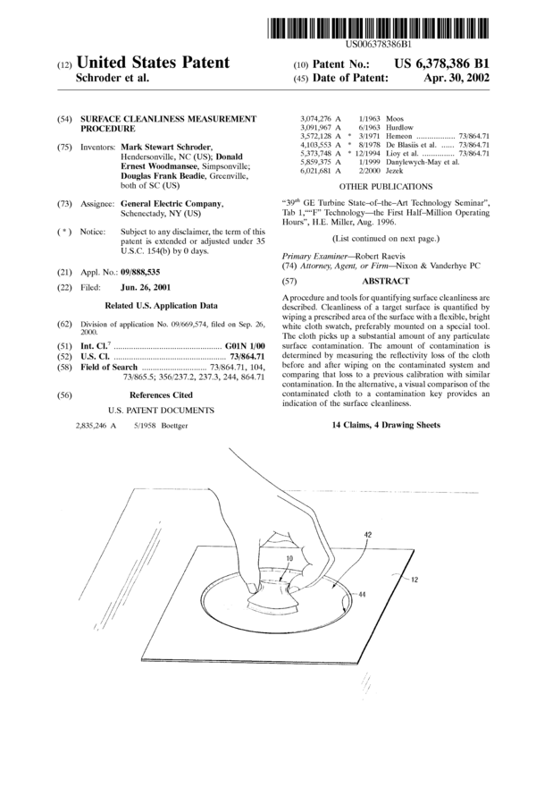 (PDF) Surface cleanliness measurement procedure