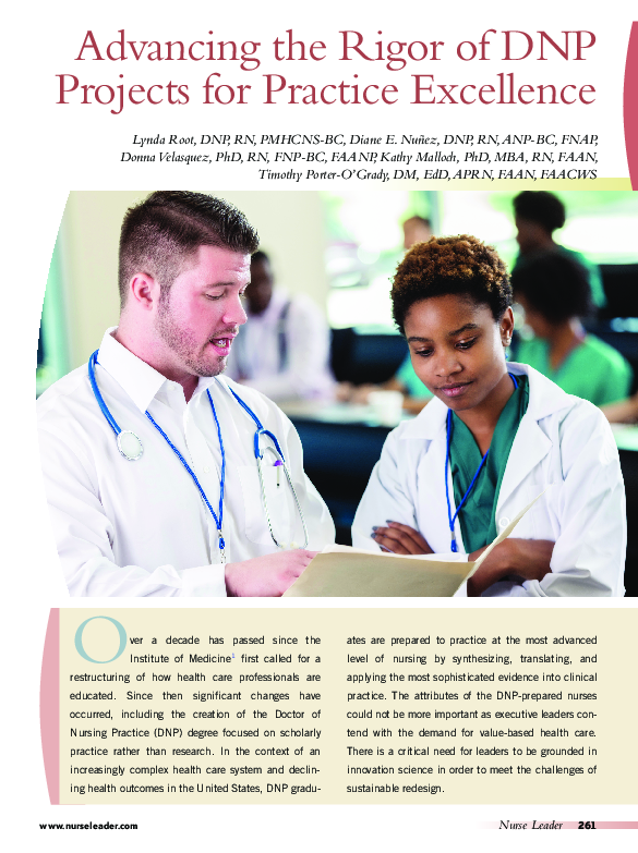 (PDF) Advancing the Rigor of DNP Projects for Practice Excellence