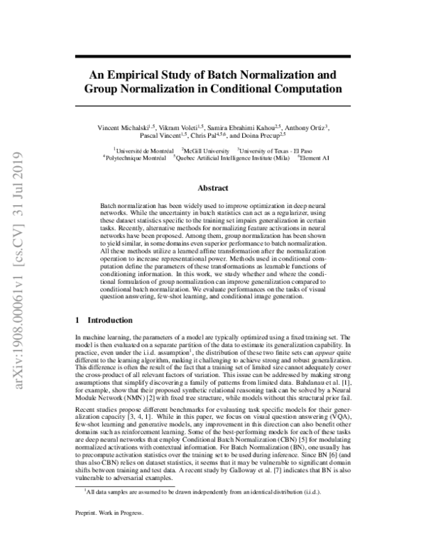 (PDF) An Empirical Study of Batch Normalization and Group Normalization ...