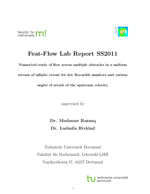(PDF) Feat-Flow Lab Report SS2011