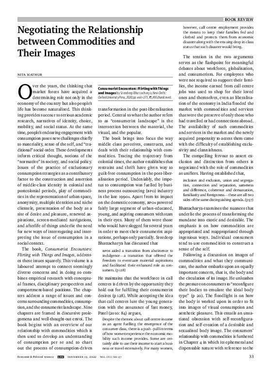 (PDF) Negotiating the Relationship between Commodities and Their Images ...