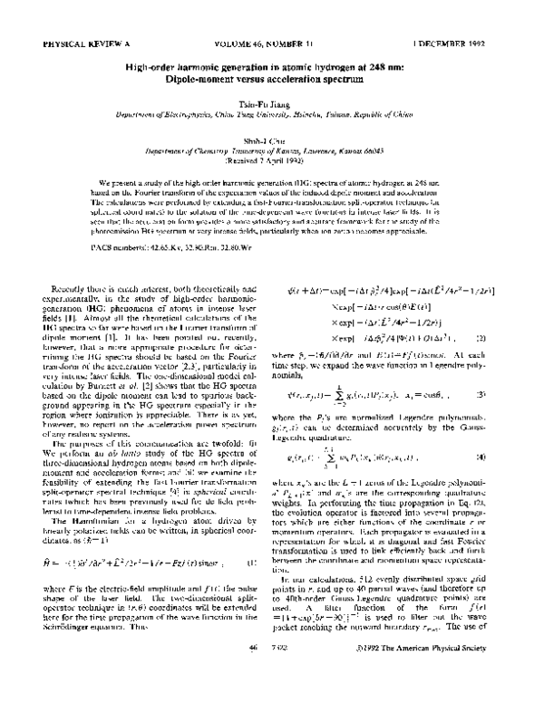 (PDF) High-order harmonic generation in atomic hydrogen at 248 nm ...
