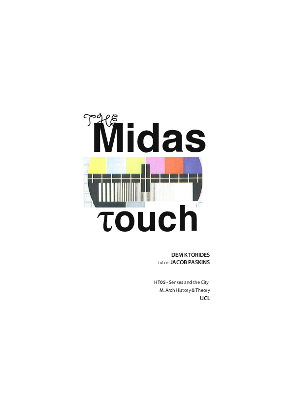 (PDF) The Midas Touch