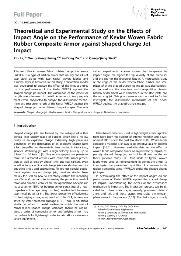 (PDF) Theoretical and experimental study on the effects of pH and ...