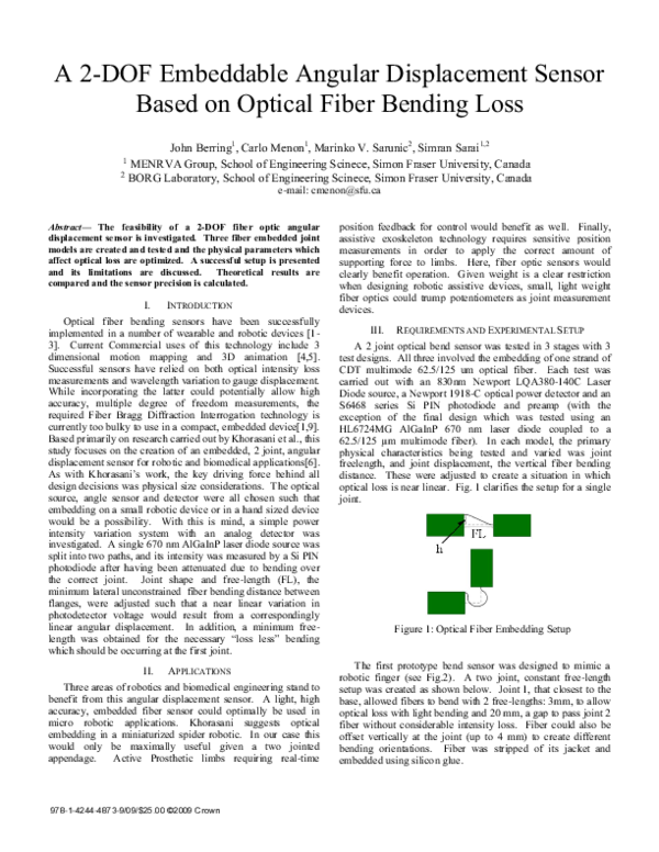 (PDF) A 2-DOF embeddable angular displacement sensor based on optical ...