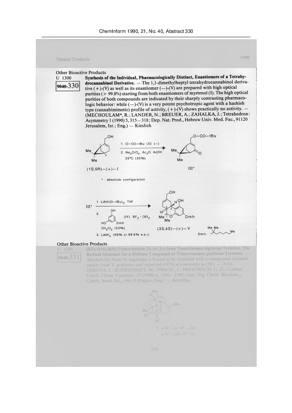 (PDF) ChemInform Abstract: Synthesis of the Individual ...