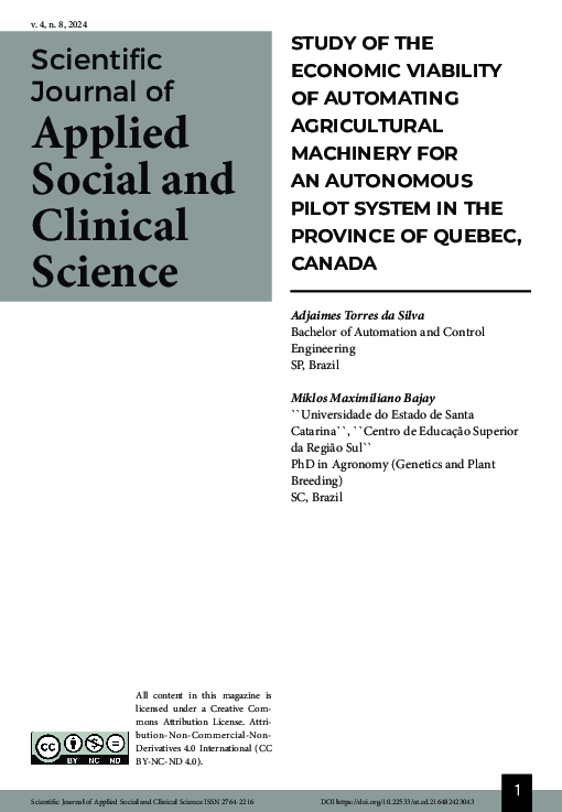 (PDF) Study of the economic viability of automating agricultural ...