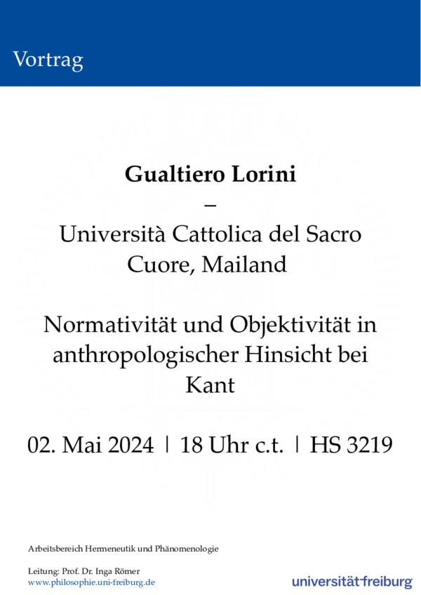 (PDF) Normativität und Objektivität in anthropologischer Hinsicht bei ...
