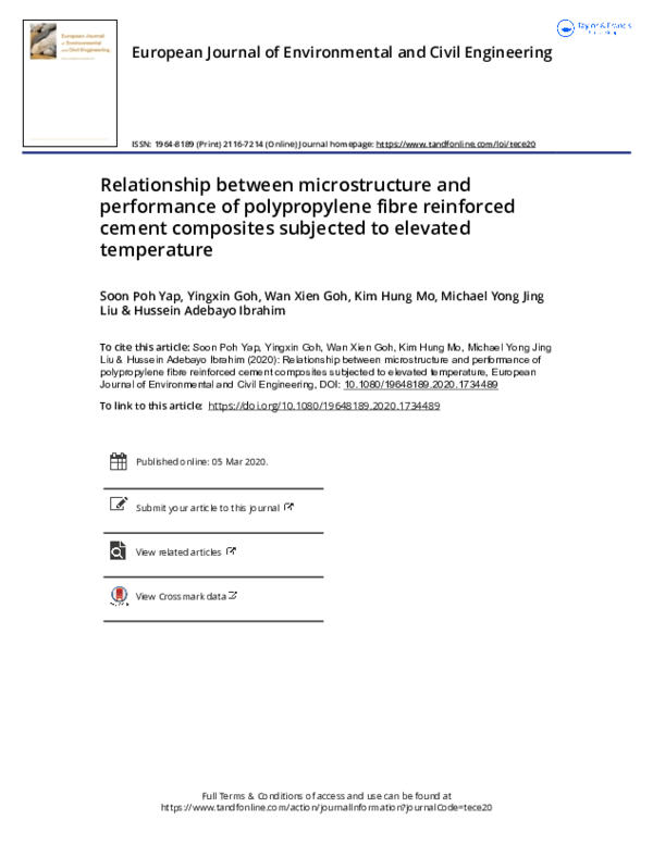 (PDF) Relationship between microstructure and performance of ...