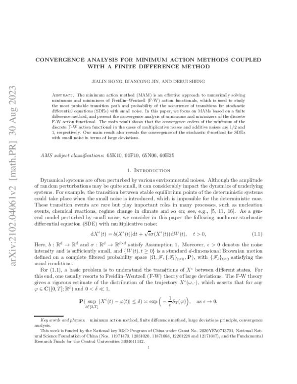 (PDF) Numerical approximations of one-point large deviations rate ...