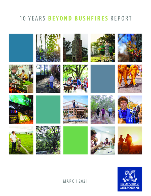 (PDF) 10 Years Beyond Bushfires Report