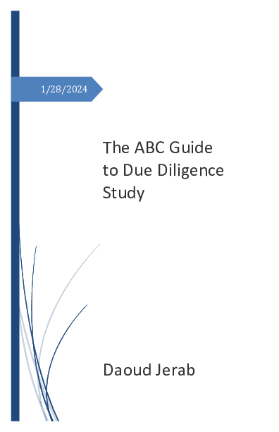 (PDF) The ABC Guide to Due Diligence Study