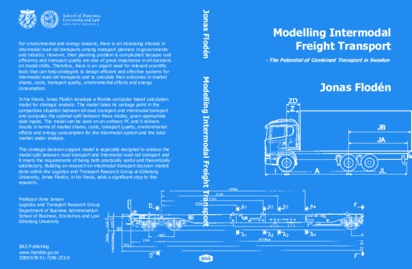 (PDF) Modelling Intermodal Freight Transport. The Potential of Combined ...