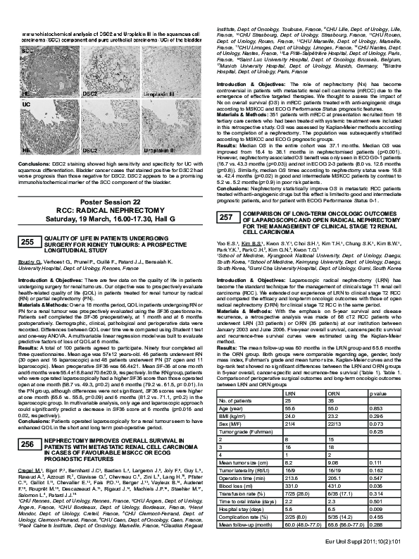 (PDF) 256 Nephrectomy Improves Overall Survival in Patients with ...