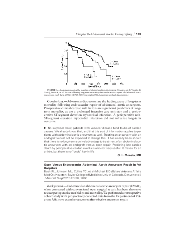 (PDF) Open versus Endovascular Abdominal Aortic Aneurysm Repair in the ...