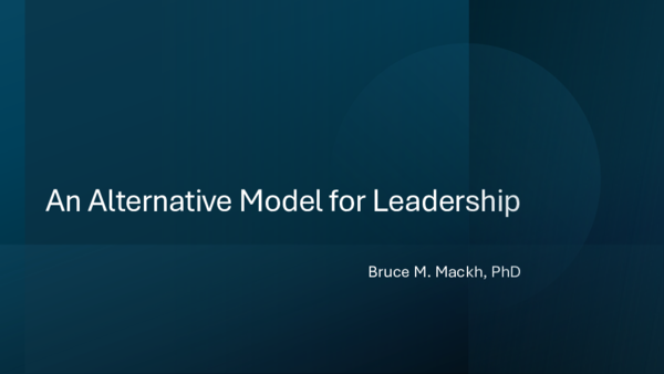 (PDF) An Alternative Model for Leadership
