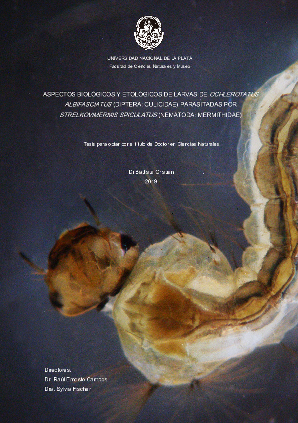 (PDF) Aspectos biológicos y etológicos de larvas de Ochlerotatus ...