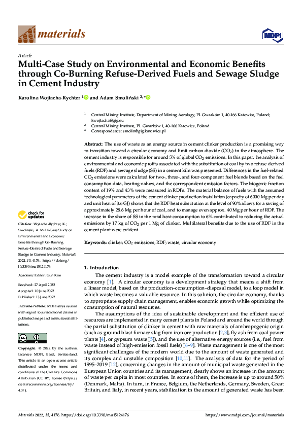 (PDF) Multi-Case Study on Environmental and Economic Benefits through ...