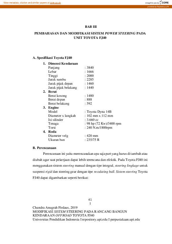 (PDF) Modifikasi Sistem Steering Pada Rancang Bangun Kendaraan Offroad ...