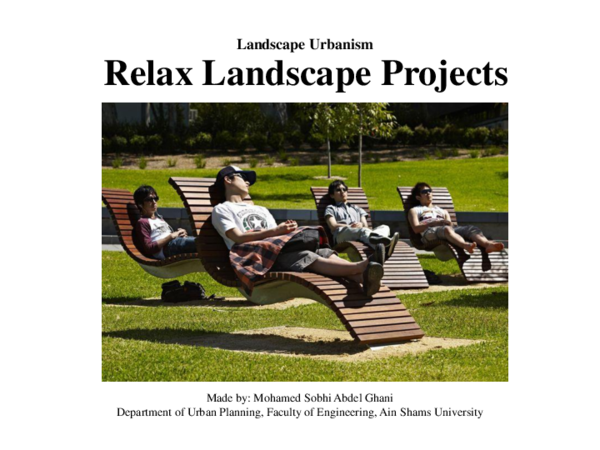 (PDF) Relax Landscape Projects