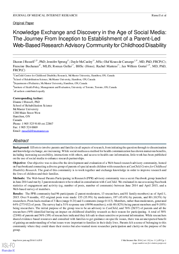 (PDF) Knowledge Exchange and Discovery in the Age of Social Media: The ...