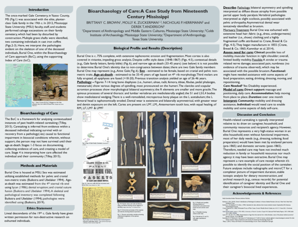 (PDF) Bioarchaeology of Care: A Case Study from Nineteenth Century ...