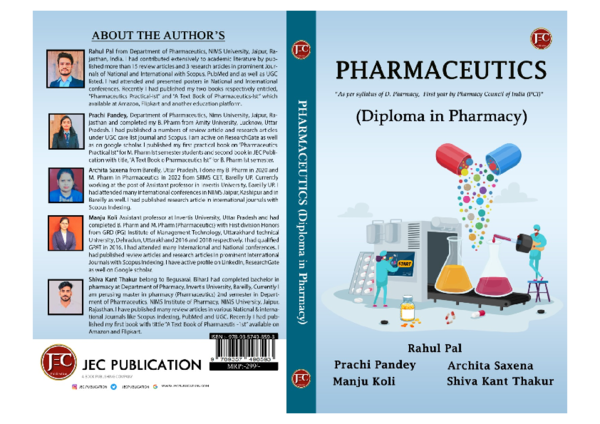 (PDF) A TextBook of Pharmaceutics-I (D. Pharm): First Year