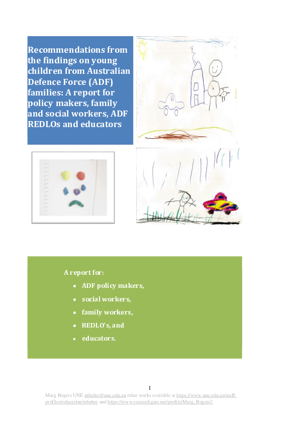 (PDF) Recommendations from the findings on young children from ...