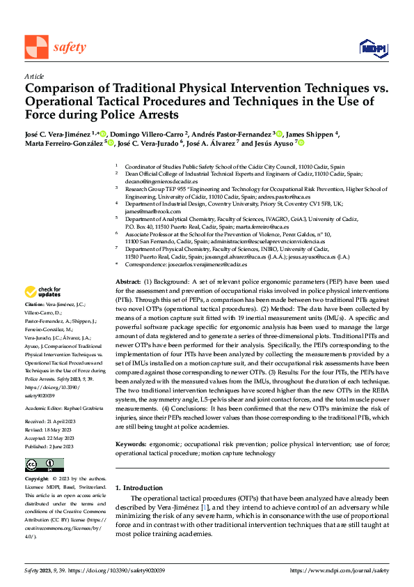 (PDF) Comparison of Traditional Physical Intervention Techniques vs ...