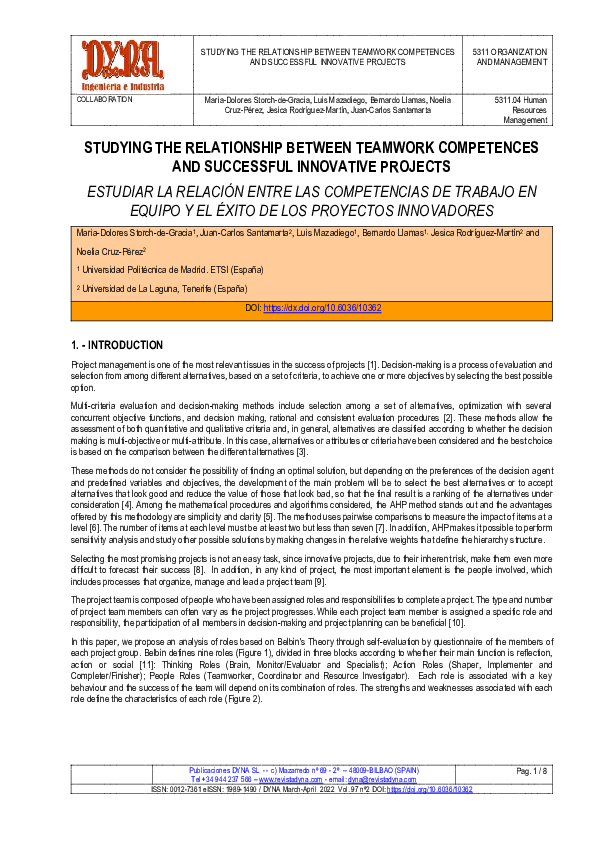 (PDF) Studying the Relationship Between Teamwork Competences and ...