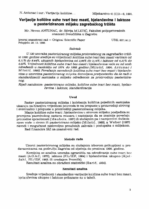 (PDF) Variation in solids-non-fat, protein and lactose contents of ...
