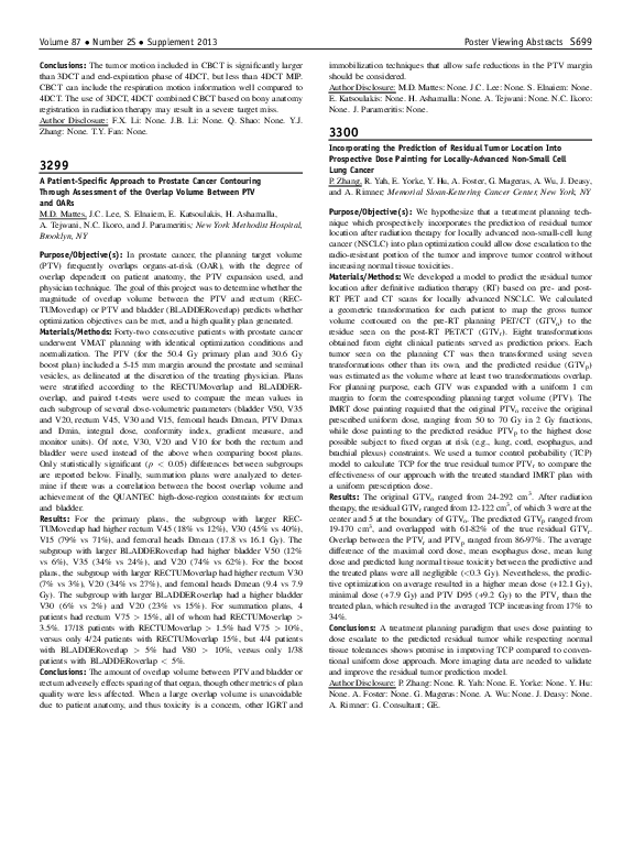 (PDF) A Patient-Specific Approach to Prostate Cancer Contouring Through ...