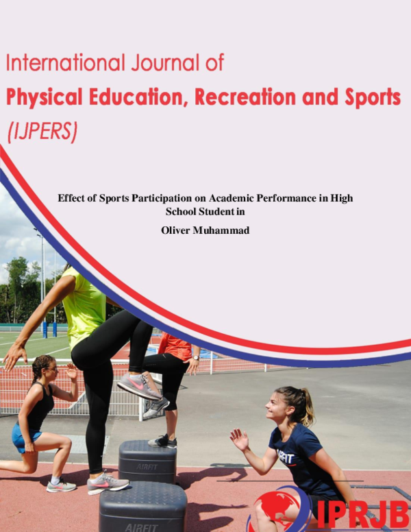(PDF) Effect of Sports Participation on Academic Performance in High ...