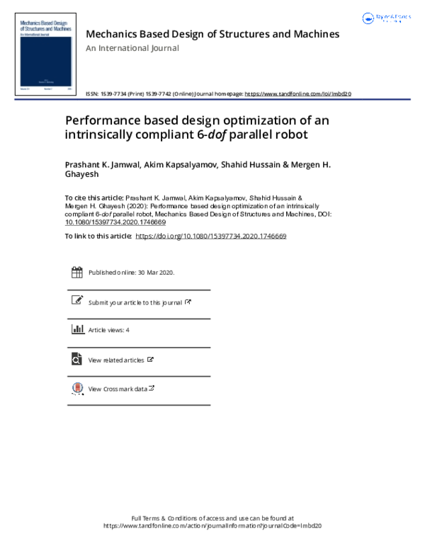 (PDF) Performance based design optimization of an intrinsically ...