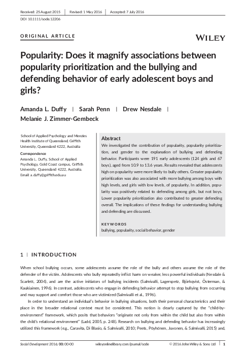 (PDF) Popularity: Does it magnify associations between popularity ...