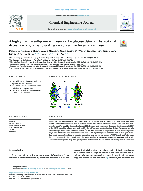 (PDF) A highly flexible self-powered biosensor for glucose detection by ...