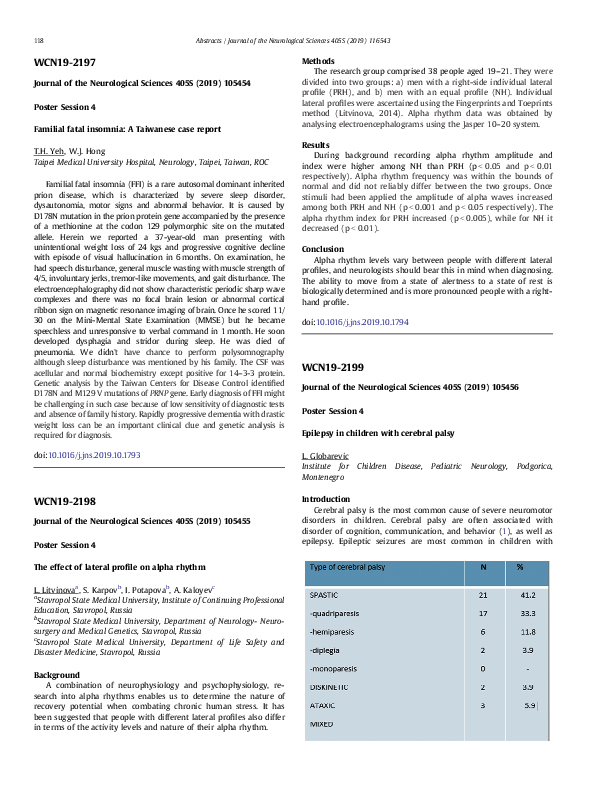 (PDF) Epilepsy in children with cerebral palsy