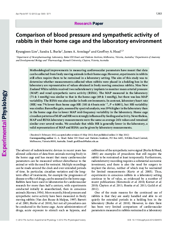 (PDF) 299 Comparison of Blood Pressure and Sympathetic Activity of ...
