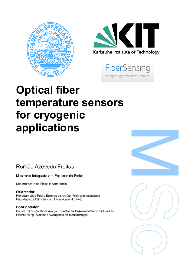 (PDF) Optical fiber temperature sensors for cryogenic applications