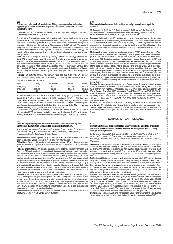 (PDF) 670 The correlation between left ventricular early diastolic and ...