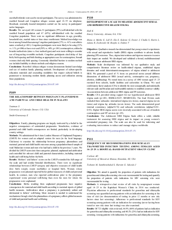 (PDF) Development of a scale to measure adolescent sexual and ...