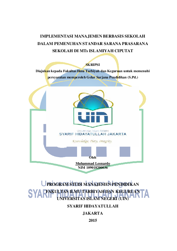 (PDF) IMPLEMENTASI MANAJEMEN BERBASIS SEKOLAH DALAM PEMENUHAN STANDAR ...