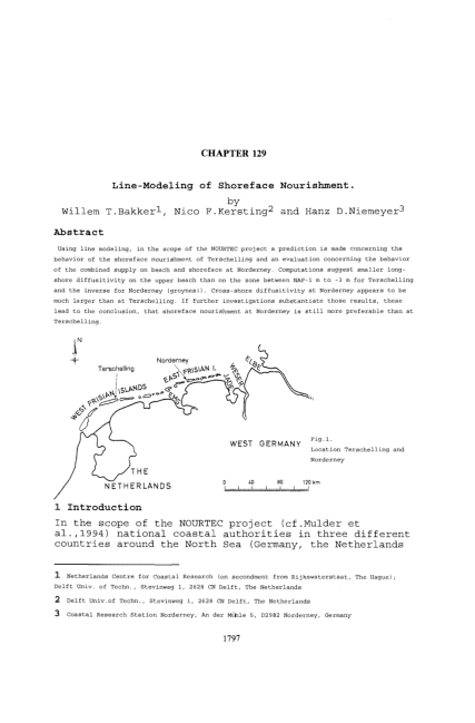 (PDF) Line-Modeling of Shoreface Nourishment