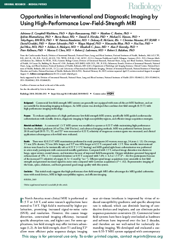 (PDF) Opportunities in Interventional and Diagnostic Imaging by Using ...