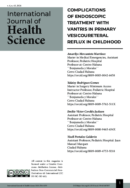 (PDF) COMPLICATIONS OF ENDOSCOPIC TREATMENT WITH VANTRIS IN PRIMARY ...