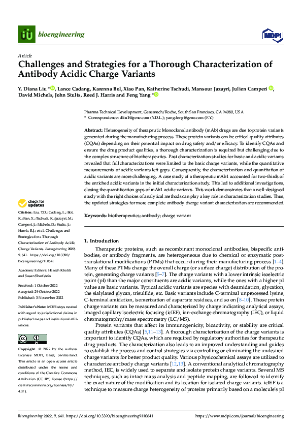 (PDF) Challenges and Strategies for a Thorough Characterization of ...